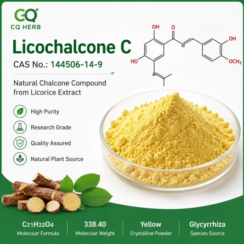 High purity Licochalcone C powder from licorice extract CAS 144506-14-9